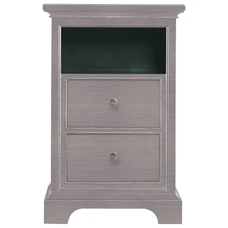 Two Drawer Telephone Table Night Stand